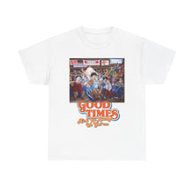 Good Times Unisex Heavy Cotton Tee - Retro Vibe Graphic T-Shirt