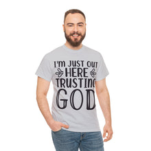 Trusting god Unisex Heavy Cotton Tee