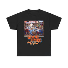Good Times Unisex Heavy Cotton Tee - Retro Vibe Graphic T-Shirt