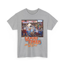 Good Times Unisex Heavy Cotton Tee - Retro Vibe Graphic T-Shirt