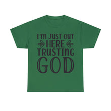 Trusting god Unisex Heavy Cotton Tee