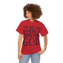 Trusting god Unisex Heavy Cotton Tee