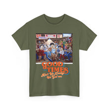 Good Times Unisex Heavy Cotton Tee - Retro Vibe Graphic T-Shirt