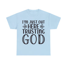 Trusting god Unisex Heavy Cotton Tee