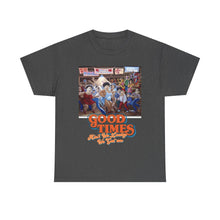 Good Times Unisex Heavy Cotton Tee - Retro Vibe Graphic T-Shirt