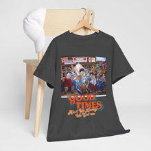 Good Times Unisex Heavy Cotton Tee - Retro Vibe Graphic T-Shirt