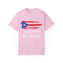 Puerto Rico Flag Garment-Dyed Unisex T-shirt