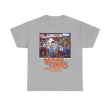 Good Times Unisex Heavy Cotton Tee - Retro Vibe Graphic T-Shirt
