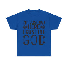 Trusting god Unisex Heavy Cotton Tee