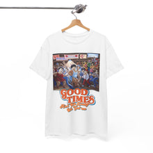 Good Times Unisex Heavy Cotton Tee - Retro Vibe Graphic T-Shirt