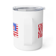 Insulated 10oz  Coffee Mug Cigars and whiskey
