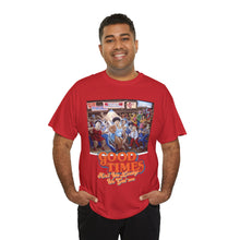 Good Times Unisex Heavy Cotton Tee - Retro Vibe Graphic T-Shirt
