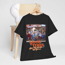 Good Times Unisex Heavy Cotton Tee - Retro Vibe Graphic T-Shirt
