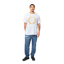 Henny Heavyweight Unisex Crewneck T-shirt (White)