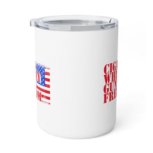 Insulated 10oz  Coffee Mug Cigars and whiskey