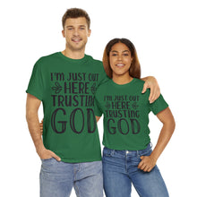 Trusting god Unisex Heavy Cotton Tee