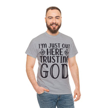 Trusting god Unisex Heavy Cotton Tee