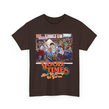 Good Times Unisex Heavy Cotton Tee - Retro Vibe Graphic T-Shirt