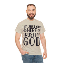 Trusting god Unisex Heavy Cotton Tee