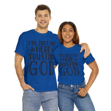 Trusting god Unisex Heavy Cotton Tee