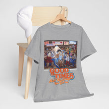Good Times Unisex Heavy Cotton Tee - Retro Vibe Graphic T-Shirt