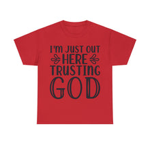 Trusting god Unisex Heavy Cotton Tee