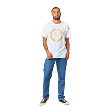 Henny Heavyweight Unisex Crewneck T-shirt (White)