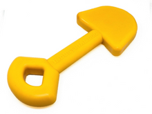 ID Shovel  Ultra Durable Nylon Dog Chew Toy for Aggressive Chewers - Yellow