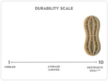 SP Peanut Ultra Durable Nylon Dog Chew Toy for Aggressive Chewers - Brown