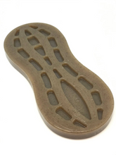 SP Peanut Ultra Durable Nylon Dog Chew Toy for Aggressive Chewers - Brown