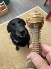 NEW! SP Honey Bone  Dental Tower Ultra Durable Nylon Dog Chew Toy for Aggressive Chewers - Brown