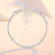 925 Silver Dreamcatcher Charm Bracelet