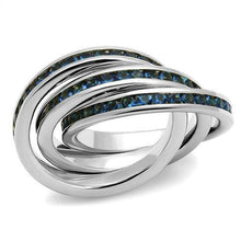 3W1334 - Brass Ring Rhodium Women Synthetic Montana