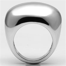 3W281 - Brass Ring Rhodium Women No Stone No Stone