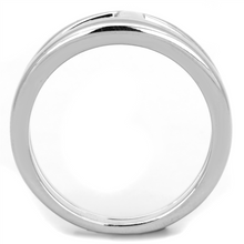 3W603 - Brass Ring Rhodium Women No Stone No Stone