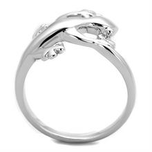 3W858 - Brass Ring Rhodium Women No Stone No Stone