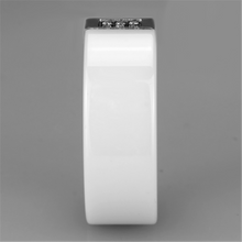 3W952 - High polished (no plating) Stainless Steel Ring with Ceramic  in White