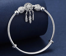 925 Silver Dreamcatcher Charm Bracelet