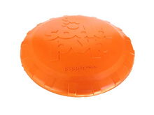 SP Bottle Top Flyer Durable Rubber Retrieving Frisbee - Orange Squeeze