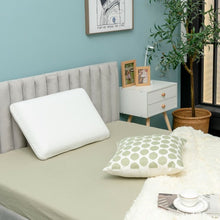 Memory Foam Bed Pillow with Zippered Washable Pillowcase