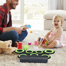 Roll up drum Pad - with food pedals