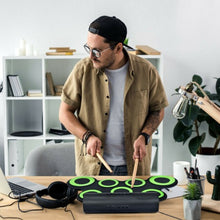Roll up drum Pad - with food pedals