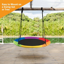 40" Flying Saucer Tree Swing Outdoor Play for Kids