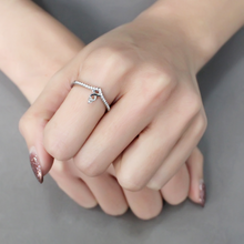 DA237 - Stainless Steel Ring High polished (no plating) Women AAA Grade CZ Clear