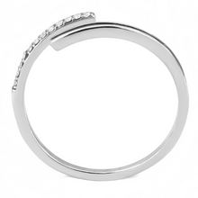 DA312 - Stainless Steel Ring No Plating Women Epoxy Jet