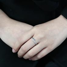 DA312 - Stainless Steel Ring No Plating Women Epoxy Jet