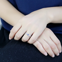 DA383 - Stainless Steel Ring High polished (no plating) Women Synthetic Montana