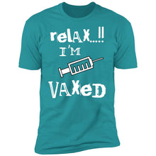 Vaccination T-shirt/white Lettering