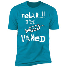 Vaccination T-shirt/white Lettering