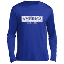 America Established Long Sleeve Performance Tee